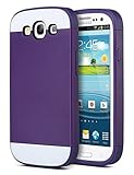ULAK 4.8-Inch Hybrid Case with 2 Layer Cover PC and TPU Layers for Samsung Galaxy S3 - Purple