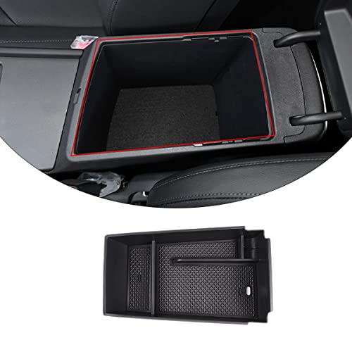 Boîte de rangement secondaire pour Kia Optima/K5 Accessoires 2021 Console centrale de voiture Accoudoir Boîte de rangement secondaire Plateau de rangement...