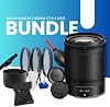 Lente Nikon NIKKOR Z 85mm f/1.8 S para cámaras sin espejo Z - Paquete con kit de 3 filtros, lápiz de limpieza, soplador de polvo y kit de limpieza – Lente fija para retratos 4