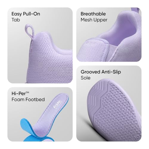 Image of Frido Cloud Comfort Walking Shoes for Women | Zero-Drop Barefoot Design with Wide Toe Box | Lightweight Breathable Comfort Shoes | Natural Foot Movement | Available in Slip-On & Lace-Up Styles