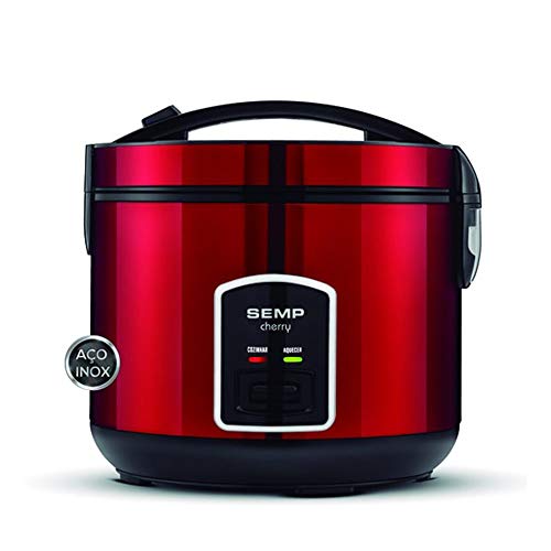 Panela de Arroz Cherry 10 Xicaras 700W 110V, Semp, PA6017VM1, Vermelho