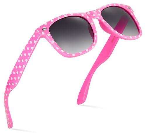 Retro Rewind Polka Dot Vintage Fashion Sunglasses for Women UV400
