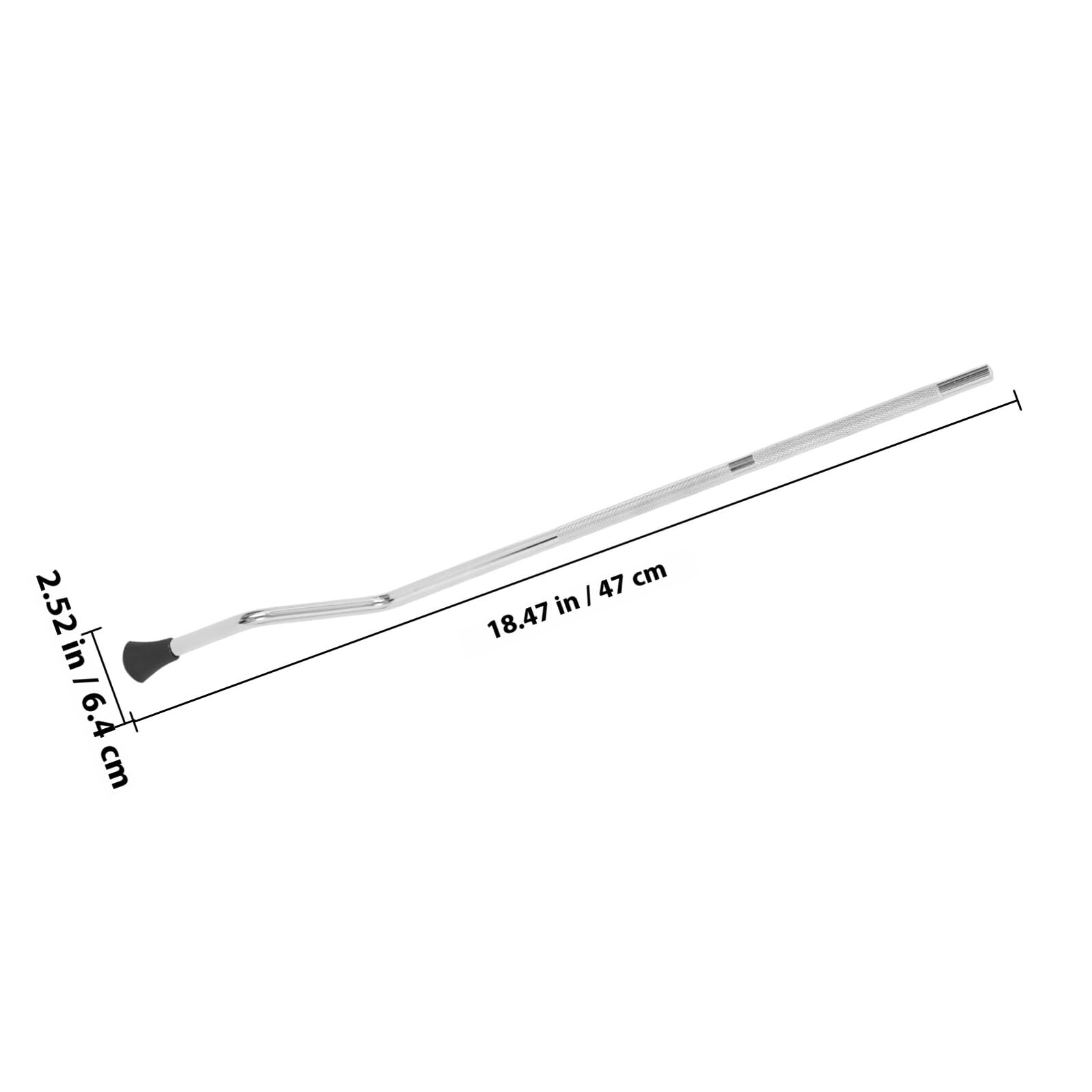 BESTonZON 3 pièces Support de Jambe de Batterie Métal Pied de Tom Stable et Antidérapant pour Kit de Percussion Remplaçant