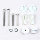 FACAIIO Toilettendeckel-Befestigungsset mit Dehnschrauben, für Edelstahl und Nylon, Sacklocharmatur für WC, kompatibel mit Standard-Toiletten