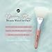 Dream Glow Beauty Wand For Face | Makeup Application, Beauty Tool for Skin Care, Silicone Tip, Elastic Brush (Pink)