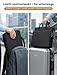 DOMISO 17 Zoll Wasserdicht Laptop Tasche Sleeve Case Notebook Hülle Schutzhülle für 17.3" HP Envy 17/Alienware 17/Dell/ideapad/ROG Strix GL702VS/MSI GS73VR Stealth Pro,Schwarz