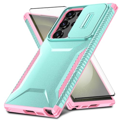 Coque Samsung S23 Ultra Asuwish antichoc avec protège-écran et cache caméra