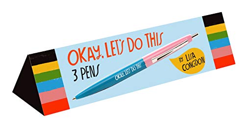 Okay, Let's Do This 3 Pens (Lisa Congdon x Chronicle Books)