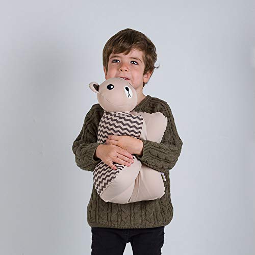 Almofada Naninha Ursinho Zeca, Kababy, Marrom