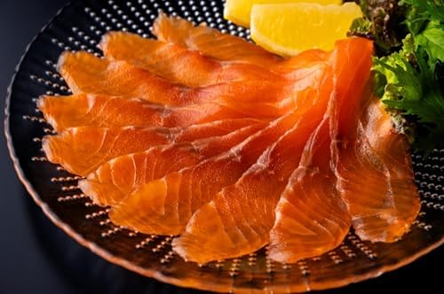 （09:00時点） 【ギフト箱入り・冷燻製】浅間サーモン使用｜贅沢スモークサーモン《浅間薫鮭》40g×10（計400g）｜無添加・おつまみ・贈答に|冷凍直送対応