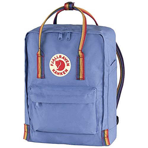 Image of Fjallraven Men's Kanken, Air Blue /Rainbow Pattern, 1 EA