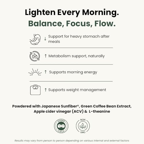 Image of Vamnaya Green Coffee | 4-in-1 Metabolism & Gut Support Drink Sachet with Sunfiber Prebiotic, L-Theanine & Apple Cider Vinegar | Green Coffee Extract (50% Chlorogenic Acid) + Lemon & Monk Fruit | Daily Weight Management Ritual | 1 Box each - Tulsi,Lemon & Moringa