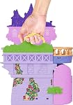Mattel Disney Princess Toys, Rapunzel Storytime Stackers Doll House Tower with Rapunzel Small Doll, 1 Pascal Figure & 7 Accessories, Inspired by Movie