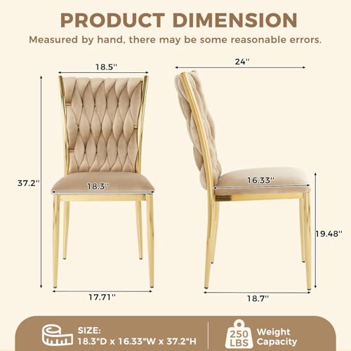 Luxury Accent Chair Velvet Upholstered