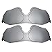 IMYTPFT 2 Compatible/Replacement For Lenses oakleys EVZero Range Titanium Mirror Polarized