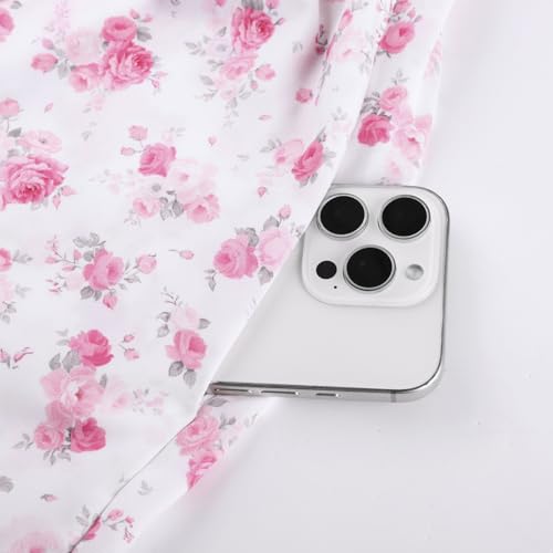 Image of Scarlet Darkness Floral Mini Corset Dress for Women Teen 2026 Summer Spring Flowy A-Line Sundress with Pockets
