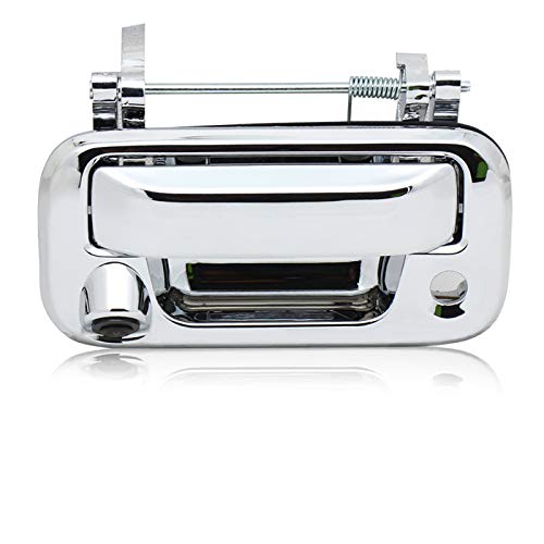 Eway Tailgate Handle Backup Rear View Reverse Camera For Ford F150 2004-2014/Super Duty F250/F350/F450/F550 2008-2014 Explorer Sport Trac Lincoln Mark Lt Pickup Truck Chrome(With Optional Guideline) #TOP5