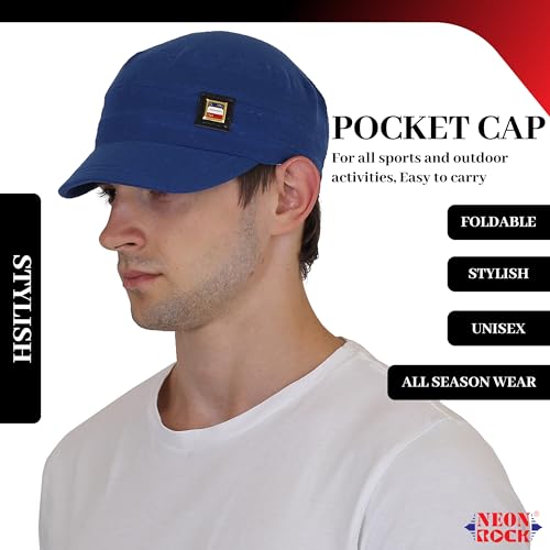 Image of NEON ROCK Men Women Stylish Dori Cap Stylish Premium Cotton Hat Cap for Summer, Winter, Spring, Autumn and All Activities, Freesize Pack of 1