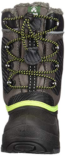 Kamik Luke Boys Toddleryouth Boot M Us Toddler Charcoallime #TOP1