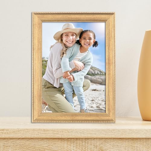 Lawrence Frames Classic Bead Picture Frame, 5x7, Gold - Thumbnail 2