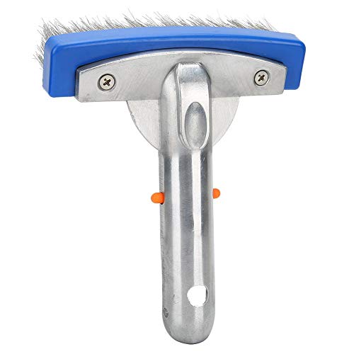 Escova para piscina Equipamento durável de limpeza de parede de alta densidade Escova de cabeça para