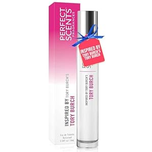 Perfect Scents Fragrances, Inspired by Tory Burch’s Tory Burch, High-Quality Rollerball, Women’s Eau de Toilette, Vegan, Paraben-Free, Phthalate-Free, Never Tested on Animals, 0.34 Fluid Ounces