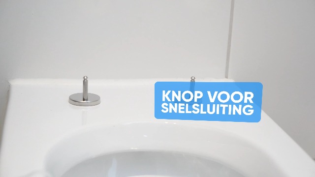 Comodo Toiletdeksel met softclosemechanisme en Quick Release - antibacterieel wc-deksel in O-vorm - universele wc-bril van duroplast - wc-bril incl. montagetoebehoren