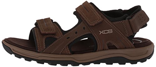 Rockport Men's Trail Technique Adjustable Sandal, Brown, 13 M Us #TOP7
