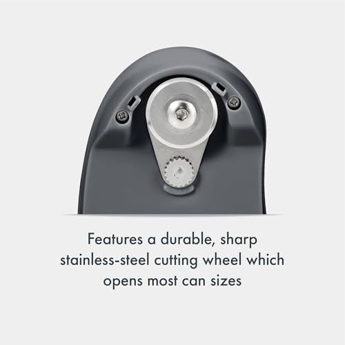 Culinare One Touch Electronic Tin Opener, Grey, Plastic/Stainless Steel, Automatic Can Opener, Battery Operated/Hands-Free Use/Magnetic Lid Removal, Batteries Not Included by CULINARE - Image 4