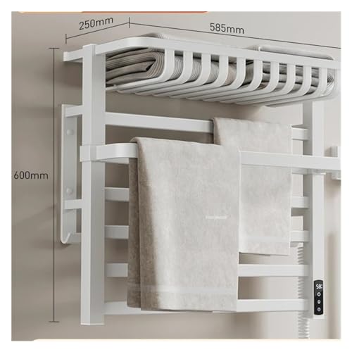 Sèche-serviettes électrique contre l'humidité pour salle de bain - 7