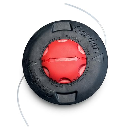 Cabezal de Hilo Profesional Automático Universal para Desbrozador –Diámetro 150mm,Grosor 60mm – Rosca estándar M10x1.25 mm–Jardinería y Mantenimiento de Césped,Permite un Hilo de Grueso máximo de 3mm