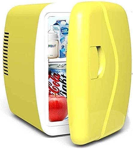 Kleiner Tischkühlschrank Mini-Autokühlschrank Elektrischer Kühler und wärmerer Getränkekühlschrank Tragbar für Fahrten mit dem Auto