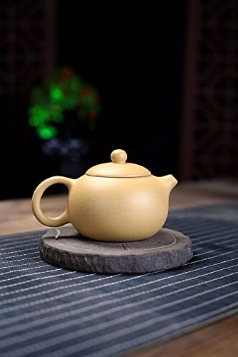 Yixing Teapot 6.8Oz/200Ml Chinese Zisha Tea Xishi Pots Natural Mud #TOP6