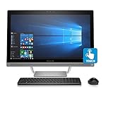 HP Pavilion 24-b223w 23.8in All-in-One PC, Intel Core i3-7100T, 6GB Memory, 1TB Hard Drive, Wireless Keyboard and Mouse, Windows 10 (Renewed)