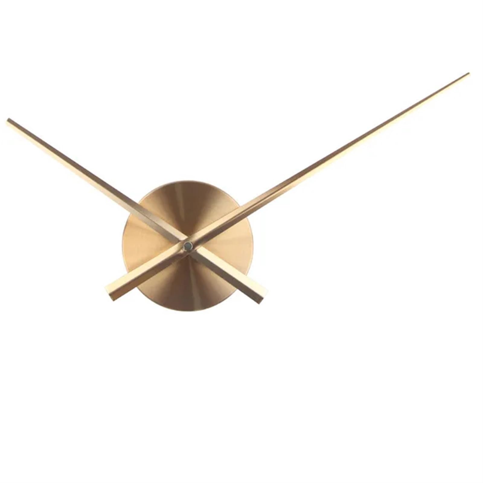 VFDVSWZSA Stylish wall clock, Brief DIY Large Clock Needles Quartz Mechanism Big Size Hour Hands Accessories For Sticker Modern Home Decor(T4651 Gold)