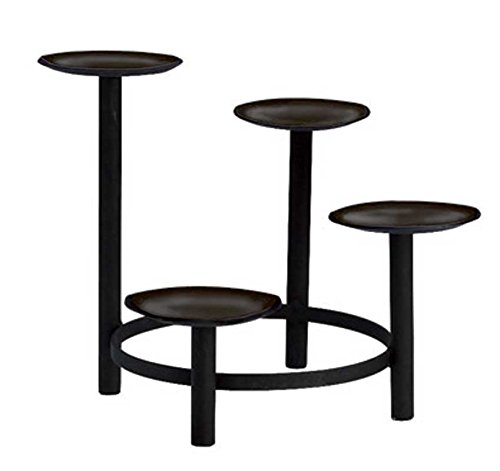 FA Dumont Star of Bethlehem Advent Pillar Candle Set with Candle Holder