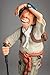 The Hiker Figurine 15.35'' The Comic Art Forchino Profession Sculptures Original Licensed and Limited Edition Model FO85551
