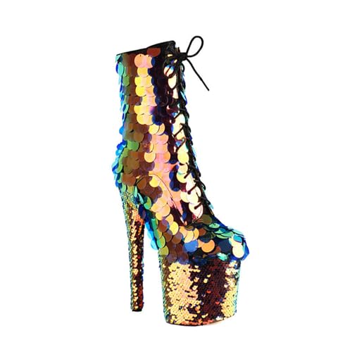 Bottines à talons aiguilles confortables grâce à la plateforme avant intégrée