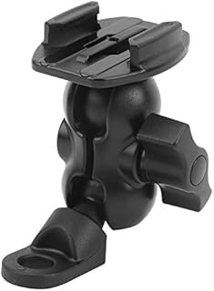 Oumij1 Camera Stand Motion,360 Degree Rotation Motorcycle Rearview Mirror Support Clamp Motion Camera Stand