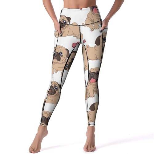 Legging Carlin femme taille haute pantalon sport fitness S