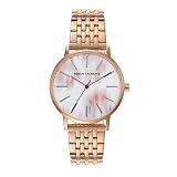 Armani Exchange 三針 ローズゴールドトーン ステンレススチールウォッチ
