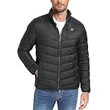 [MoFiz] ダウン ジャケット メンズ アウター ダウンコート 軽量 防寒 防風 撥水 暖かい 通勤 カジュアル 登山 無地 シンプル 大きいサイズ 春秋冬