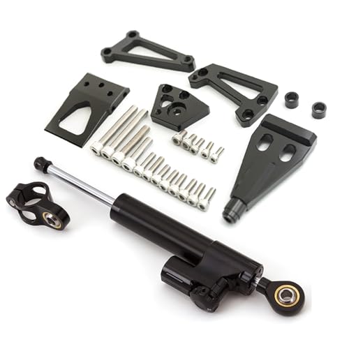 Support stabilisateur d'amortisseur direction carbone pour Kawasaki ER6N