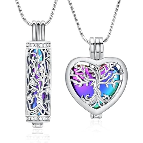 VCCWYQK Cremation Jewelry Necklace for Ashes Cover