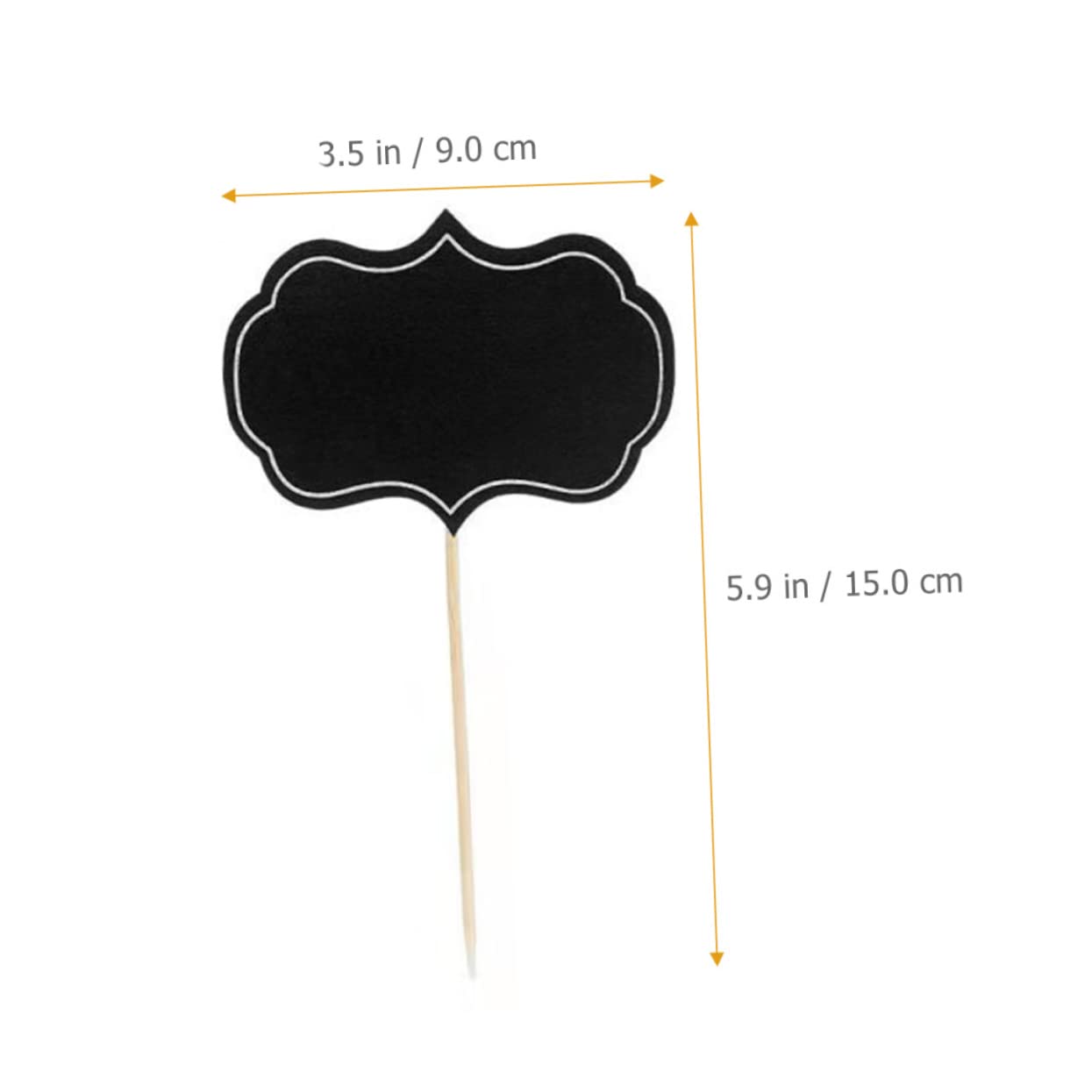 Ciieeo Buffet Food Tags 24pcs Chalkboard Sticker Labels Cheese Markers Charcuterie Tags Perfect for Parties Events