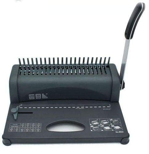 Image of GMP High Volume Comb Binding Machine Accommodating- A4 Paper Sizes Punching Capacity 12 Sheet, Binding Capacity 450 Sheet