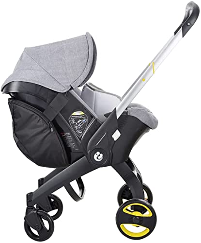 AIDIER Clip-On Opbergtas Compatibel met Doona Kinderwagen Autostoel, Exclusieve Antislip Rits Snap-On Wandelwagentas… - Image 7