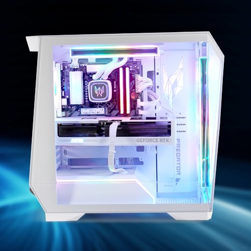 Image of Acer Predator Orion 6000 Gaming Desktop | Intel Core Ultra 9 Processor 285K | NVIDIA GeForce RTX 5080 (1801 AI Tops) | 32GB DDR5 | 1TB Gen 4 SSD | Wi-Fi 7 | Windows 11 Home | PO6-605-UR18W