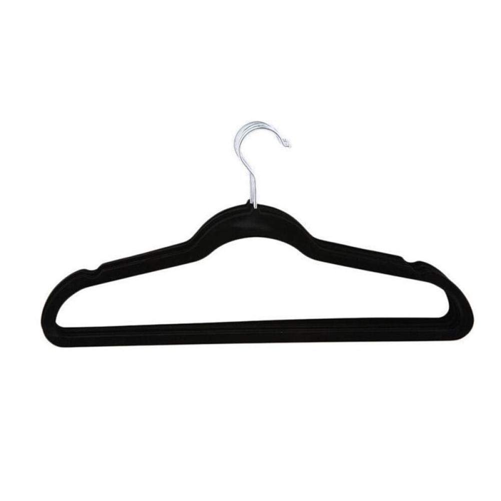 Cintres vêtements antidérapants floqués lot de 20 pour éviter la chute des pulls