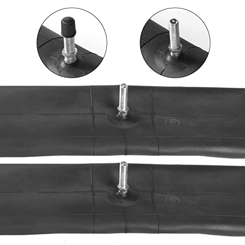 YunSCM 2-PCS 20 inch Heavy Duty Bike Inner Tubes 20x4.0 20x4.50 102/114-406 Bike Tubes TR4A-40L Valve Compatible with 20x4.0/4.5 Road/MTB Bike Bicycle Fat Tyre Tube - Image 2